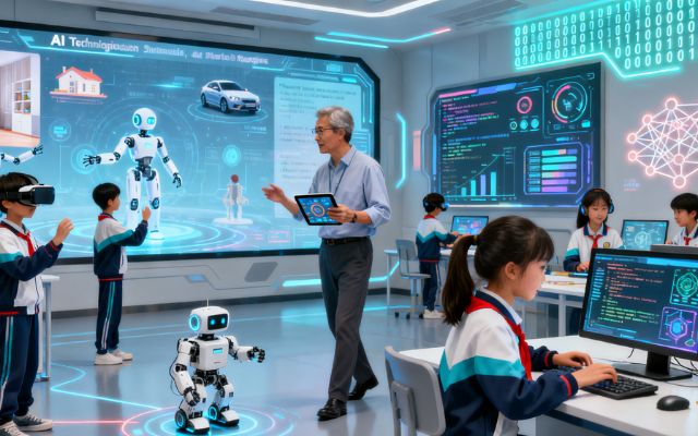 中國中小學推行AI教育